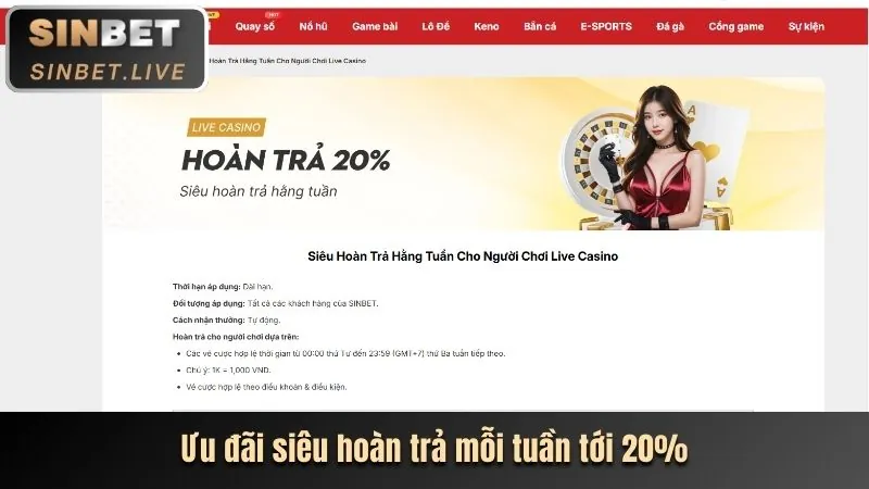 Thêm bàn chơi casino trực tuyến với dealer chuyên nghiệp